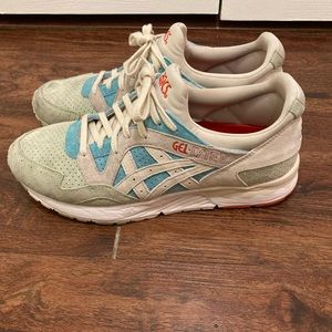 Green,blue,tan ASICS Gel Lyte V size 10.5 Men’s